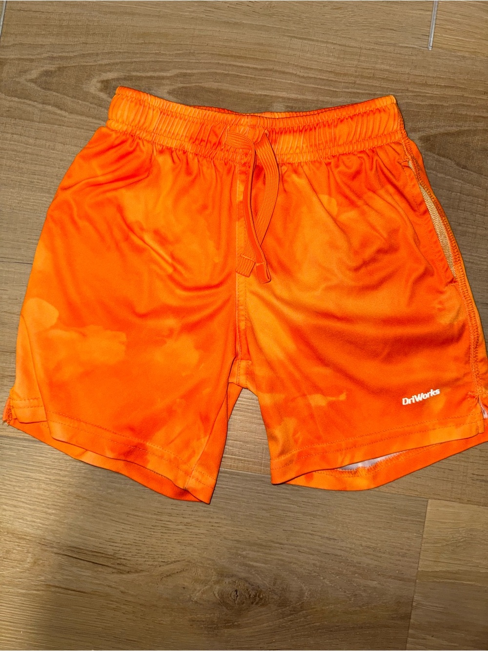 Athletic Works Bright Orange Kid’s Training Shorts